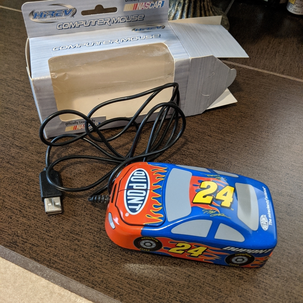 Jeff Gordon Dupont Nascar #24 Computer Mouse